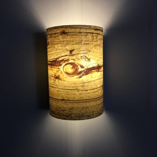 SplitLog Sconce | Sconces by CP Lighting | juniper61 in Milwaukee