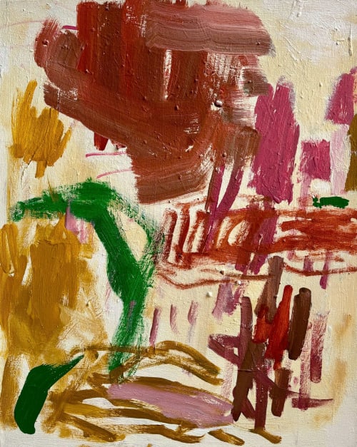 "The space between" / 24x30 Original Abstract Painting | Oil And Acrylic Painting in Paintings by Jill Johnson