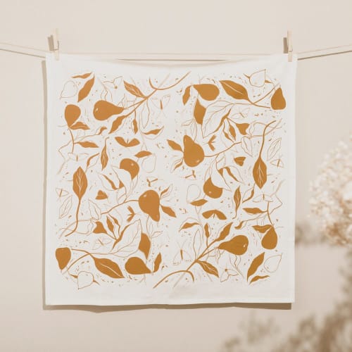 Pears Tea Towel | Linens & Bedding by Elana Gabrielle