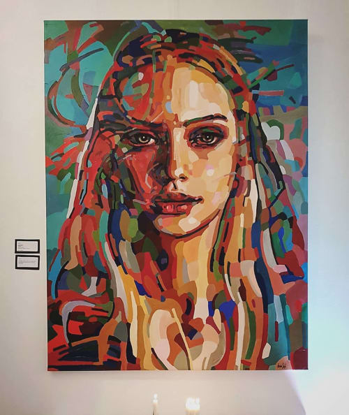 Contrast | Oil And Acrylic Painting in Paintings by Noemi Safir Artist