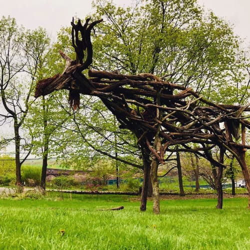 Rockland Moose | Public Sculptures by Alberto Bursztyn | Rockland Center For the Arts in West Nyack