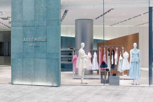 ASSEMBLE by Réel | Interior Design by Kokaistudios | 芮欧百货 in Jing An Qu
