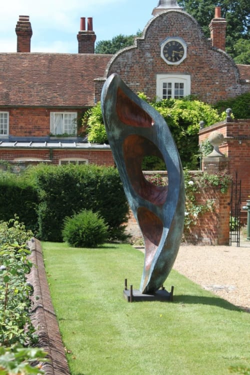 Large Pod | Sculptures by Rob Leighton Sculptor | Godinton Gardens in Ashford