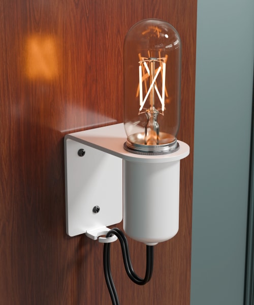 Last Minute Plug-In Sconce | Sconces by John Beck Steel