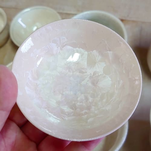 Sakazuki of Crystal Glaze | Cups by Ceramica Shigemi