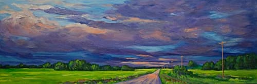 Prairie Painting | Paintings by Melanie Morstad Studio