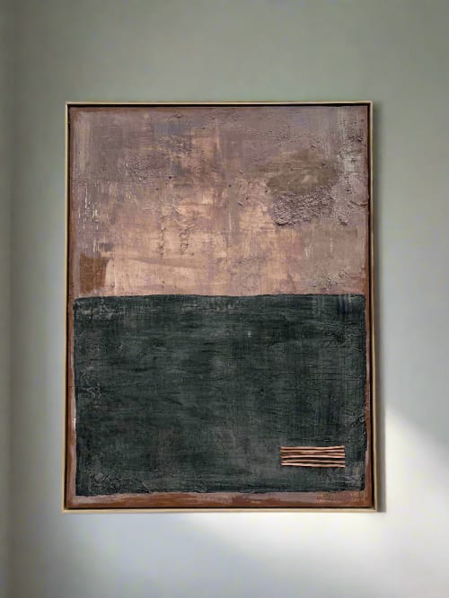 "the place between now and then" | Paintings by VISCERAL HOME