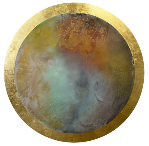 Energy Ocean | Oil And Acrylic Painting in Paintings by Karen Fitzgerald / FitzgeraldArt