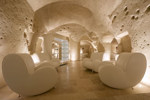 Ata | Chairs by Adrenalina | Aquatio Cave Luxury Hotel & Spa in Matera