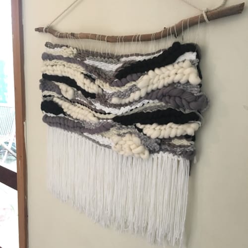 Stormy Scandanavian Skies | Wall Hangings by Fringe Lily Creations