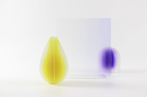 Lightness Yellow | Vase in Vases & Vessels by RE/CRAFT