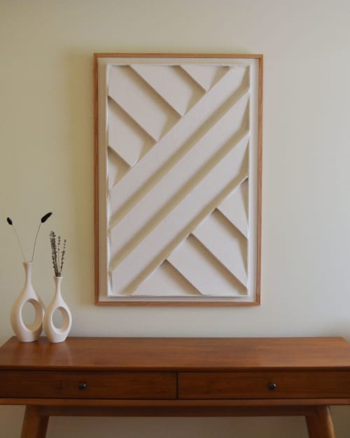 06 Plaster Relief | Wall Sculpture in Wall Hangings by Joseph Laegend
