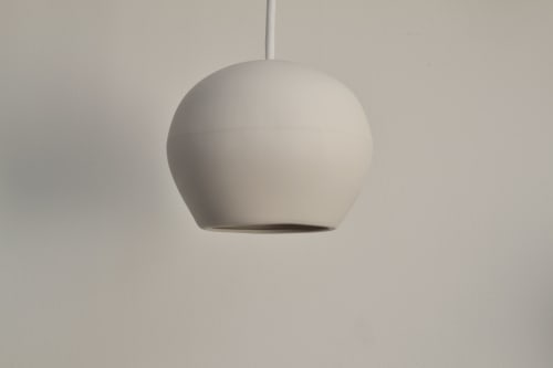 Porcelain Egg Pendant | Pendants by lightexture