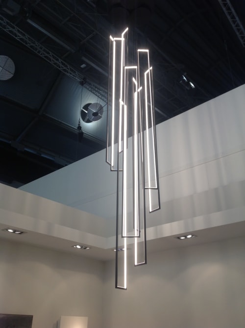 LT Mire Cascade 9 Frames | Chandeliers by CINIER