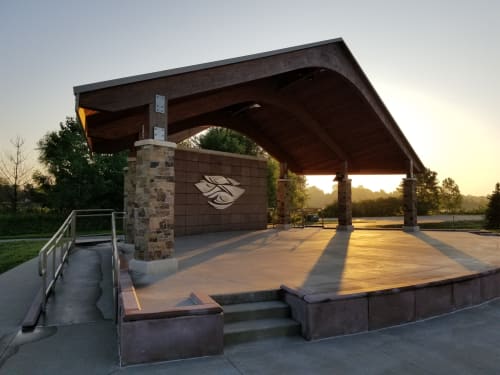 Of Water and Sky | Public Sculptures by Dave Caudill | Friedman Park in Newburgh