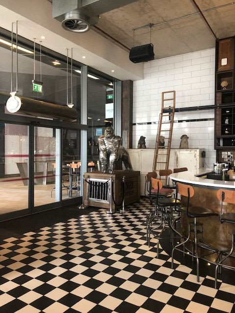 Gorilla on a Box | Interior Design by Michael Turner Studios | Heddon Street Kitchen in London