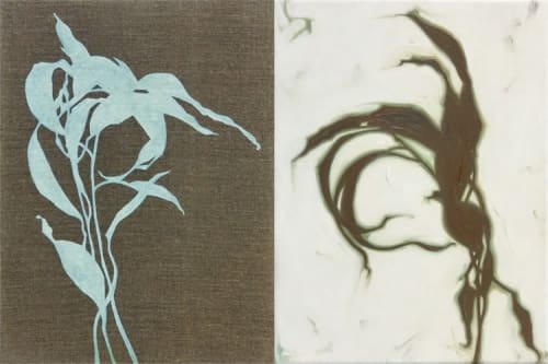 Private Conversation | Paintings by Jill Sykes