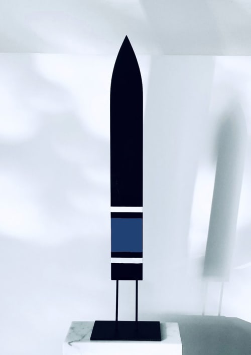 Untitled 105, abstract wood sculpture | Sculptures by Neshka Krusche | Paul Kuhn Gallery in Calgary