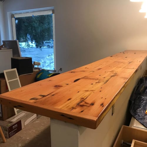 Custom Countertop By Frozen Grove Seen At Private Residence