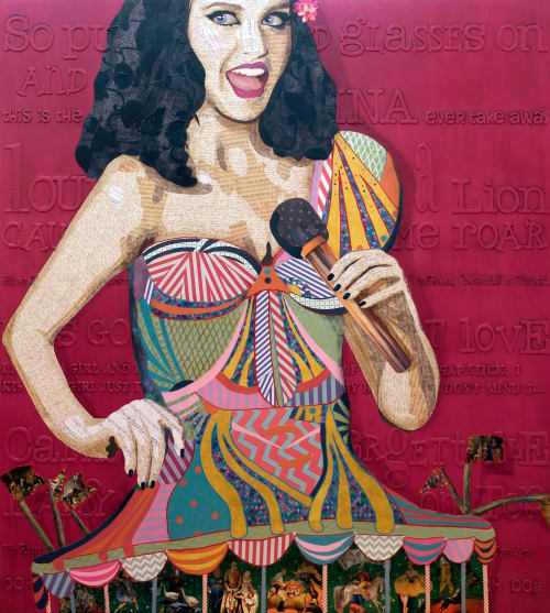 Katy | Paintings by Kerri Warner | Hard Rock Hotel and Casino Sacramento in Wheatland