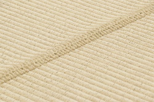 Rug & Kilim’s Contemporary Kilim in Beige and Cream White | Rugs by Rug and Kilim