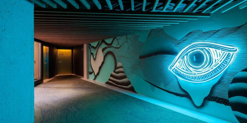 Hotel REC Mural Project | Murals by Joan Tarragó | Hotel Rec Barcelona - Adults only in Barcelona