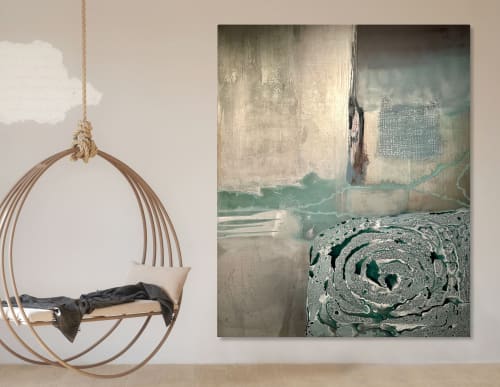 Current | Mixed Media in Paintings by El Løvaas