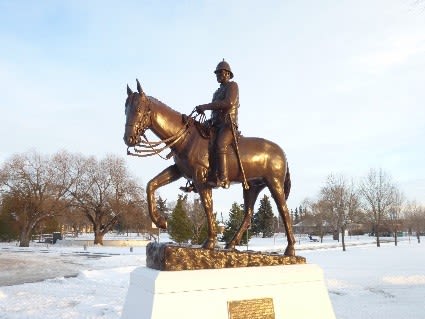 Jarvis, Inspector William D., NWMP | Public Sculptures by Don Begg / Studio West Bronze Foundry & Art Gallery