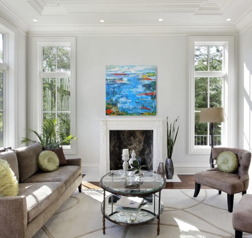 Soames Lookout painting | Paintings by Christy Sverre Art