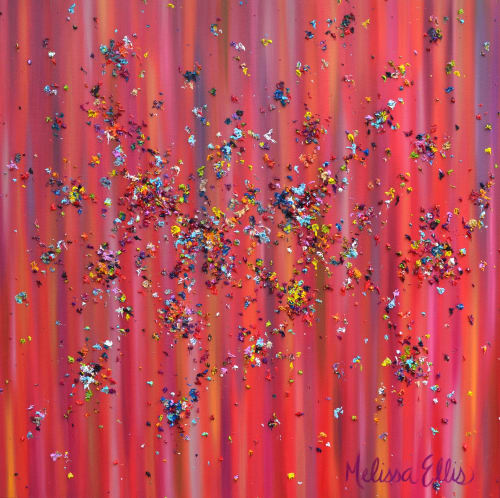 "A Delicate Balance" - 40x40" Oil on canvas | Oil And Acrylic Painting in Paintings by Melissa Ellis Art