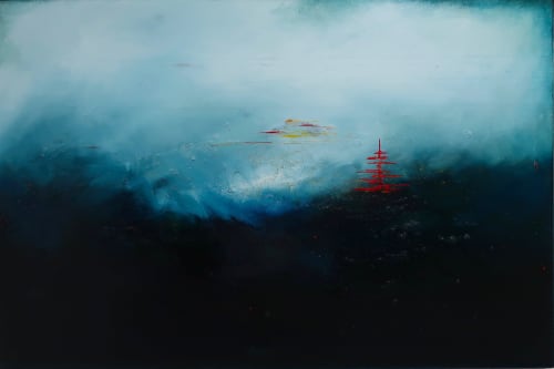Stillness Speaks | Paintings by Nilou Farzam | The Drawing Room SF: Clement street in San Francisco