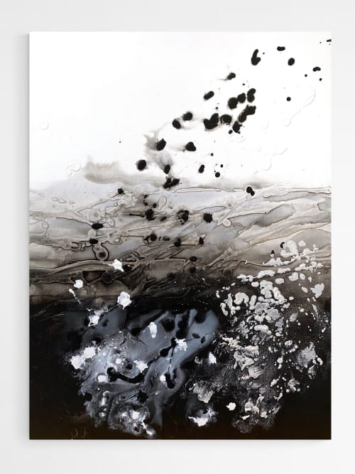 Near light /5 | Oil And Acrylic Painting in Paintings by Cristina Dalla Valentina