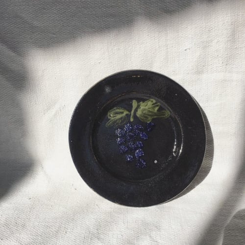 Grape Plate | Ceramic Plates by Ali Hewson | Private Residence in London