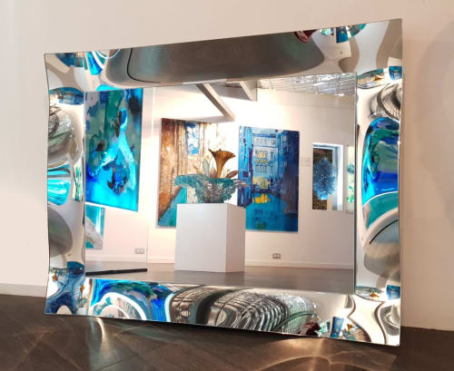 Luxury Italian Style mirrors - Designed by Vitrum Design IT | Art & Wall Decor by GlassXpressions - Lisa de Boer