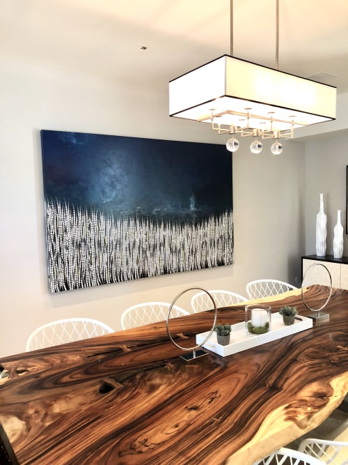 I Love the Silence of Blue | Oil And Acrylic Painting in Paintings by Stephen Rowe