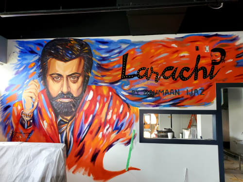 Larachi | Murals by Art By David Anthony | Larachi by Naumaan Ijaz in Milton
