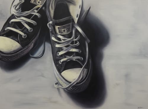 'Don't Blink' Original Oil Painting | Prints in Paintings by Jenny Stewart's Fine Art