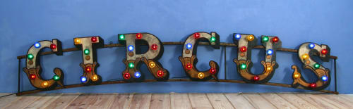 Vintage style CIRCUS sign | Art & Wall Decor by Jill Strong Signs