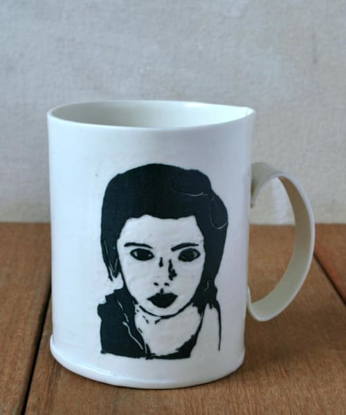 White Porcelain Coffee Mug | Cups by ShellyClayspot