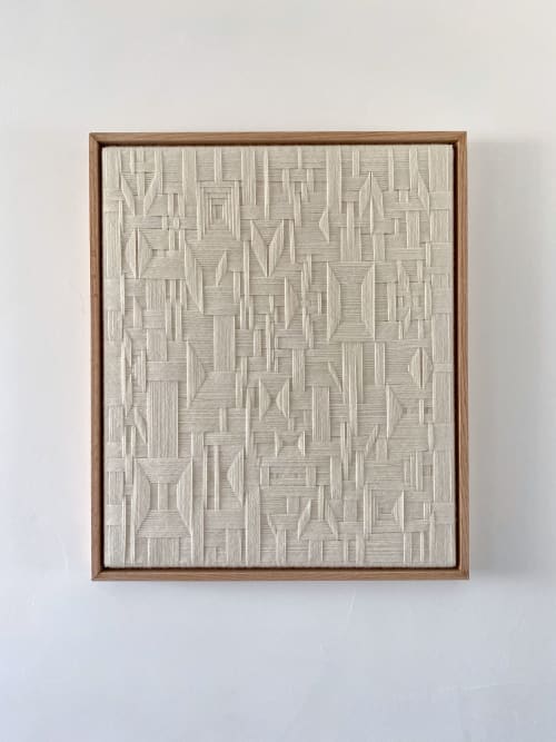 Woven Wall Art Frame - Render 003 | Wall Sculpture in Wall Hangings by Anita Meades