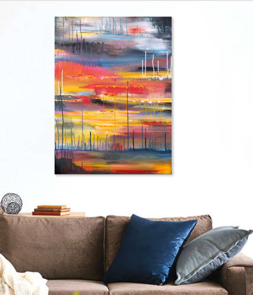 The Sunset | Paintings by Rx Texture / Roxanne Smit