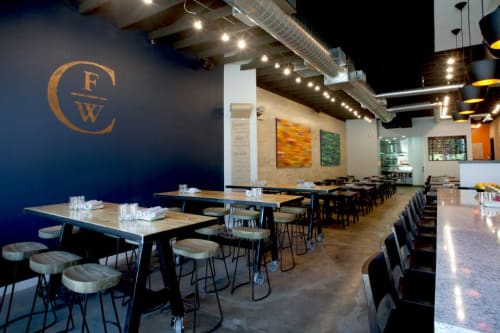 "Golden Years" 60x108" Oil on canvas | Paintings by Melissa Ellis Art | 1920 Greenville Ave in Dallas