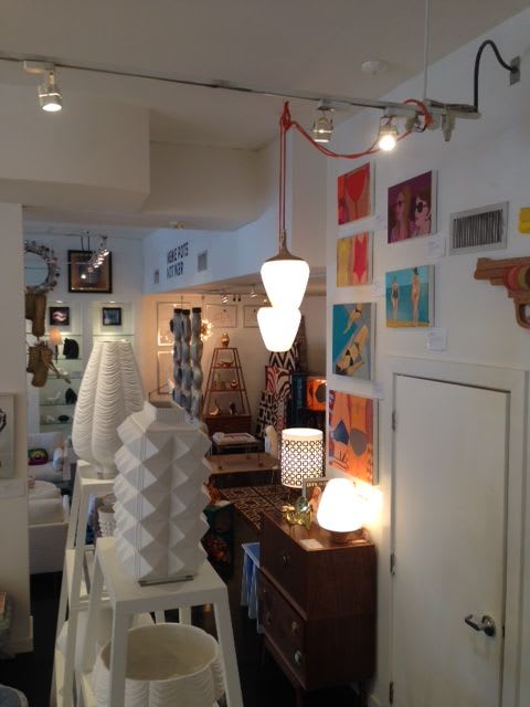 Jonathan Adler Retail Store | Oil And Acrylic Painting in Paintings by Helena Wurzel