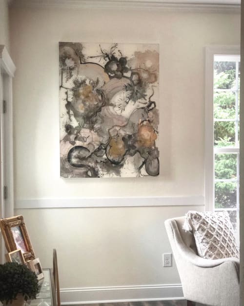 tumbling dice | Mixed Media by Amanda M Moody