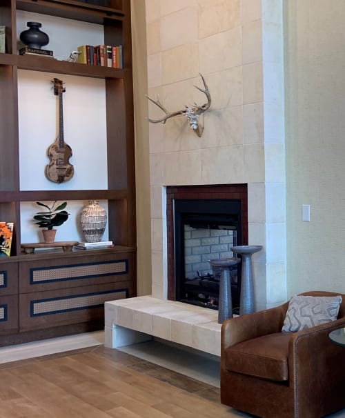 Porcelain Magnolia Antler Sculpture | Art & Wall Decor by Cassandra Smith | Presidio II in Austin