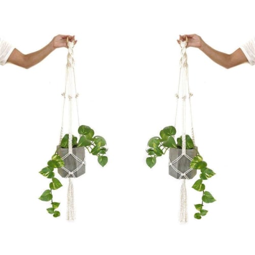 Beginner Friendly "Plant Hanger" Pattern | Macrame Wall Hanging by Home Vibes Macrame