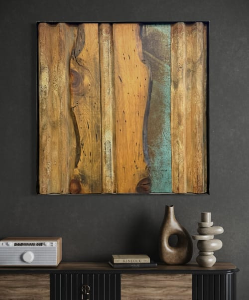 Silence of the Trees V (wall hanging) | Wall Sculpture in Wall Hangings by GREG MUELLER