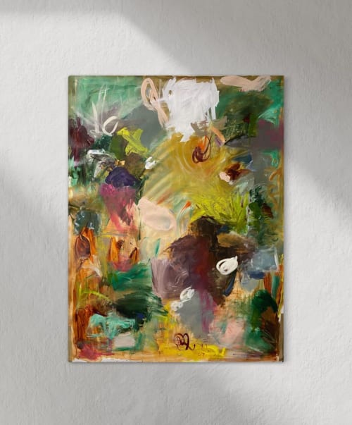 Life's Horizon | Oil And Acrylic Painting in Paintings by Gaby Castro Joffroy