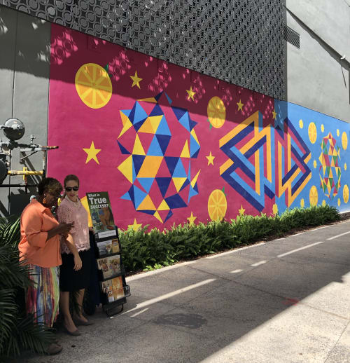BRIDGES | Murals by Claudio Roncoli | Brickell City Centre in Miami