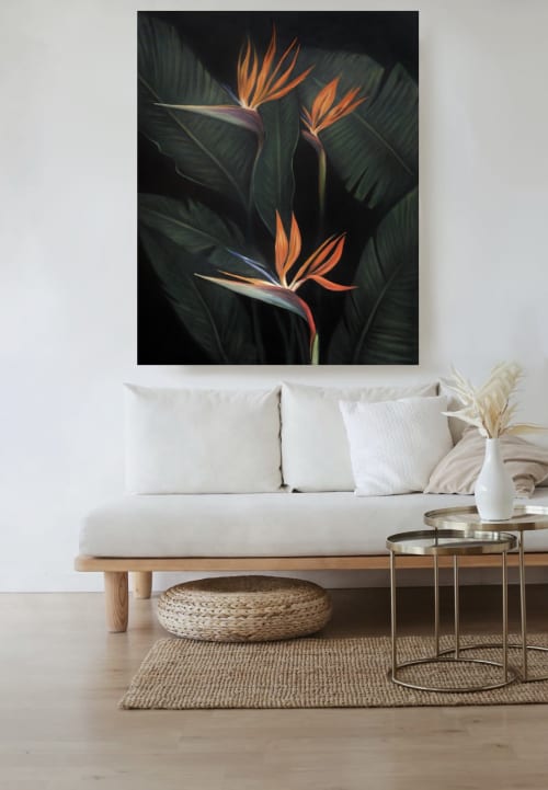 Birds of Paradise | Paintings by Charly Malpass ArtCharly